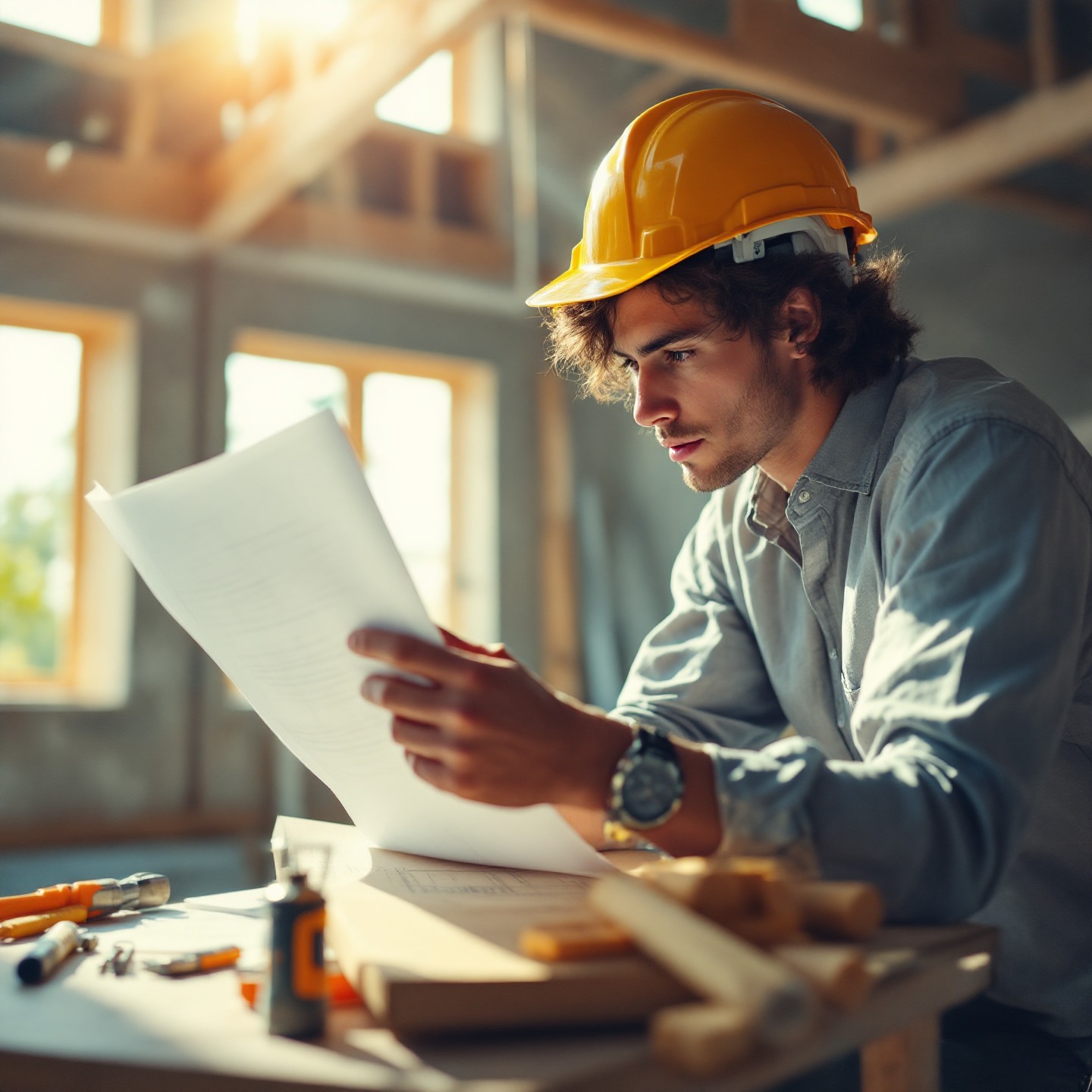 Estudiante participando en cursos de construcción online de Lavtion Academy para aprender qué estudiar para reformas.